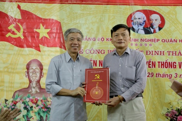 Quyết định thành lập chi bộ