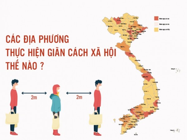 “Cách ly xã hội” trên cả nước thay đổi như thế nào từ hôm nay?
