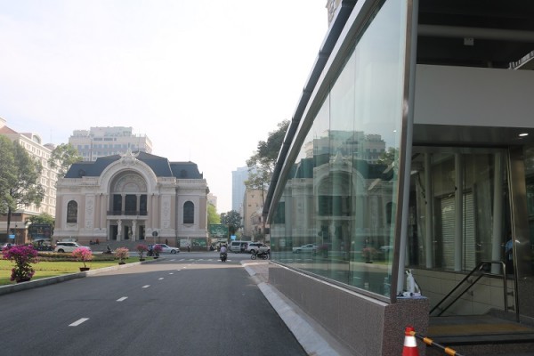 Cơ bản hoàn thiện Ga Nhà hát Thành phố tuyến metro Bến Thành - Suối Tiên