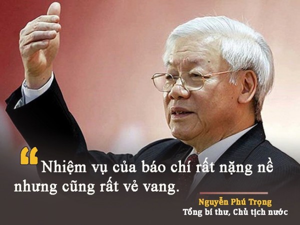 Thư của Tổng Bí thư, Chủ tịch nước chúc mừng 70 năm thành lập Hội Nhà báo Việt Nam
