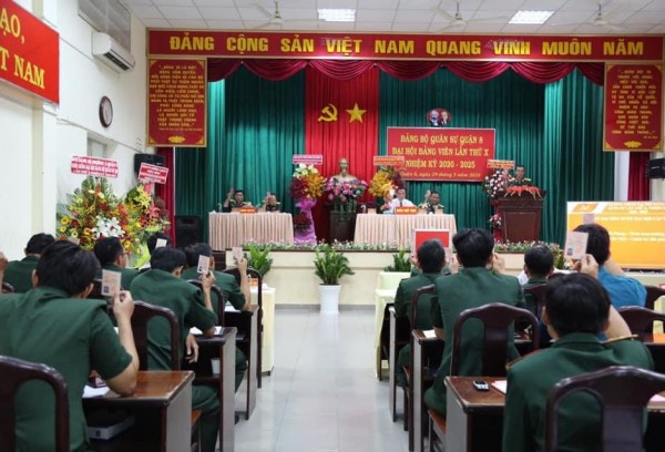 Đại hội Đảng bộ Quân sự Quận 8 lần thứ X, nhiệm kỳ 2020 – 2025 thành công tốt đẹp