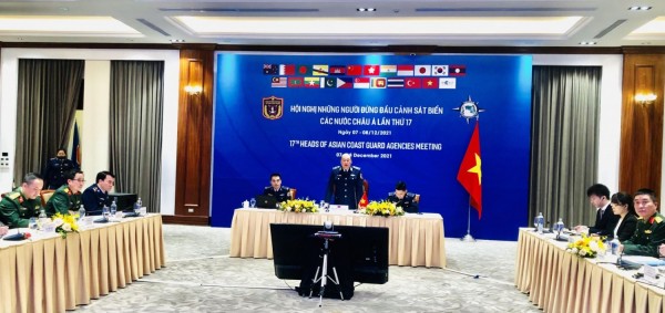 Hội nghị trực tuyến những người đứng đầu Cảnh sát biển các nước châu Á lần thứ 17