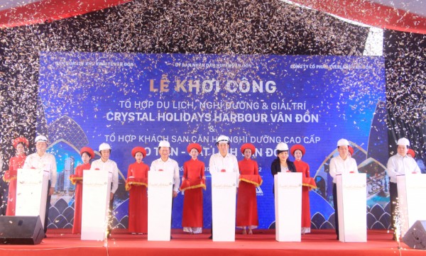Khởi công 4 dự án trọng điểm tại Khu kinh tế Vân Đồn