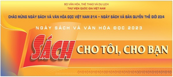 Ngày Sách và Văn hóa đọc năm 2023 với chủ đề "Sách cho tôi, cho bạn"
