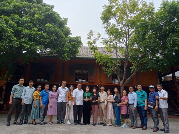 Ngôi nhà sàn của gia đình chị Lường Thị Hồng Chung dùng để làm nơi lưu trú cho khách du lịch.