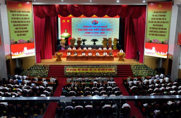 An Giang: Tiến hành Đại hội Đại biểu Đảng bộ lần thứ I,...