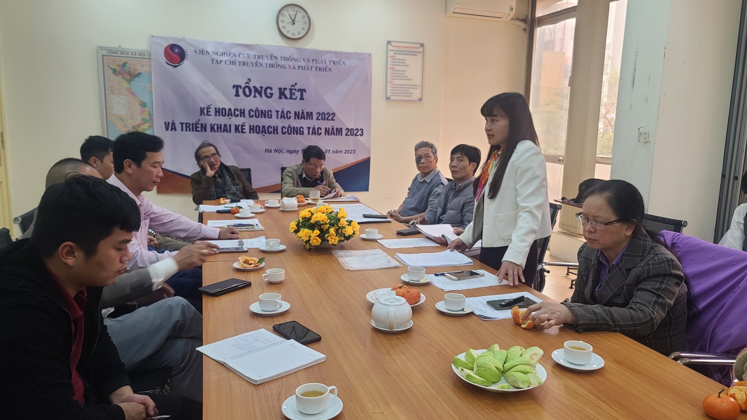 Quang cảnh buổi tổng kết