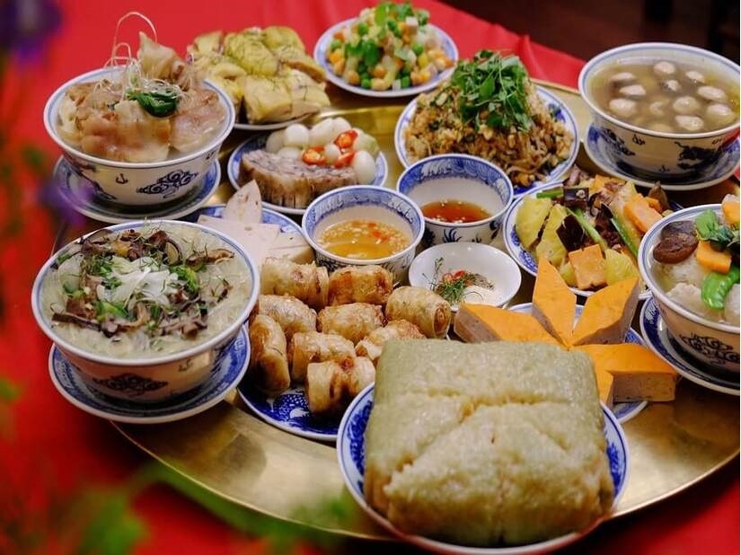 mam cung hoa vang