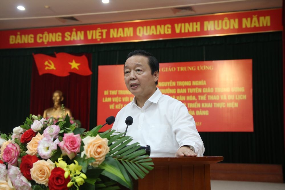 Phó Thủ tướng Chính phủ Trần Hồng Hà chỉ ra 13 tồn tại trong lĩnh vực văn hoá.