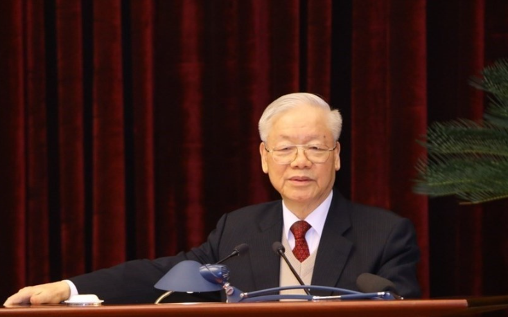 Tổng Bí thư Nguyễn Phú Trọng đã có Thư thăm hỏi gửi Đảng bộ, Chính quyền và Nhân dân thành phố Hà Nội - Ảnh: Cổng TTĐT Chính Phủ.