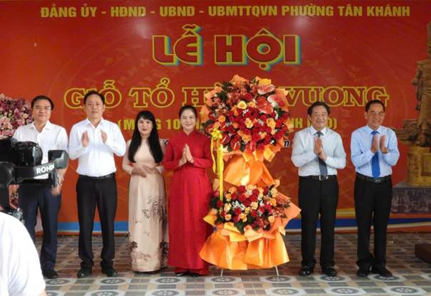 TP.HCM: PHƯỜNG TÂN KHÁNH – NÉT ĐẸP TRUYỀN THỐNG TRONG NGÀY GIỖ TỔ HÙNG VƯƠNG