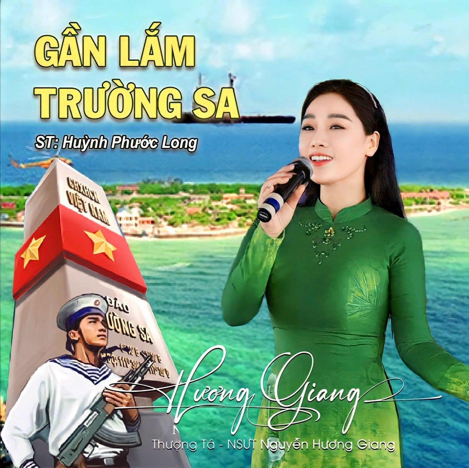 NSƯT Hương Giang ra mắt MV “Gần lắm Trường Sa - Bản tình ca của người lính đảo”